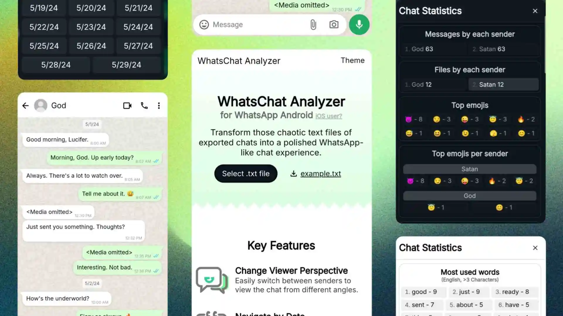 WhatsApp Analyzer Thumbnail