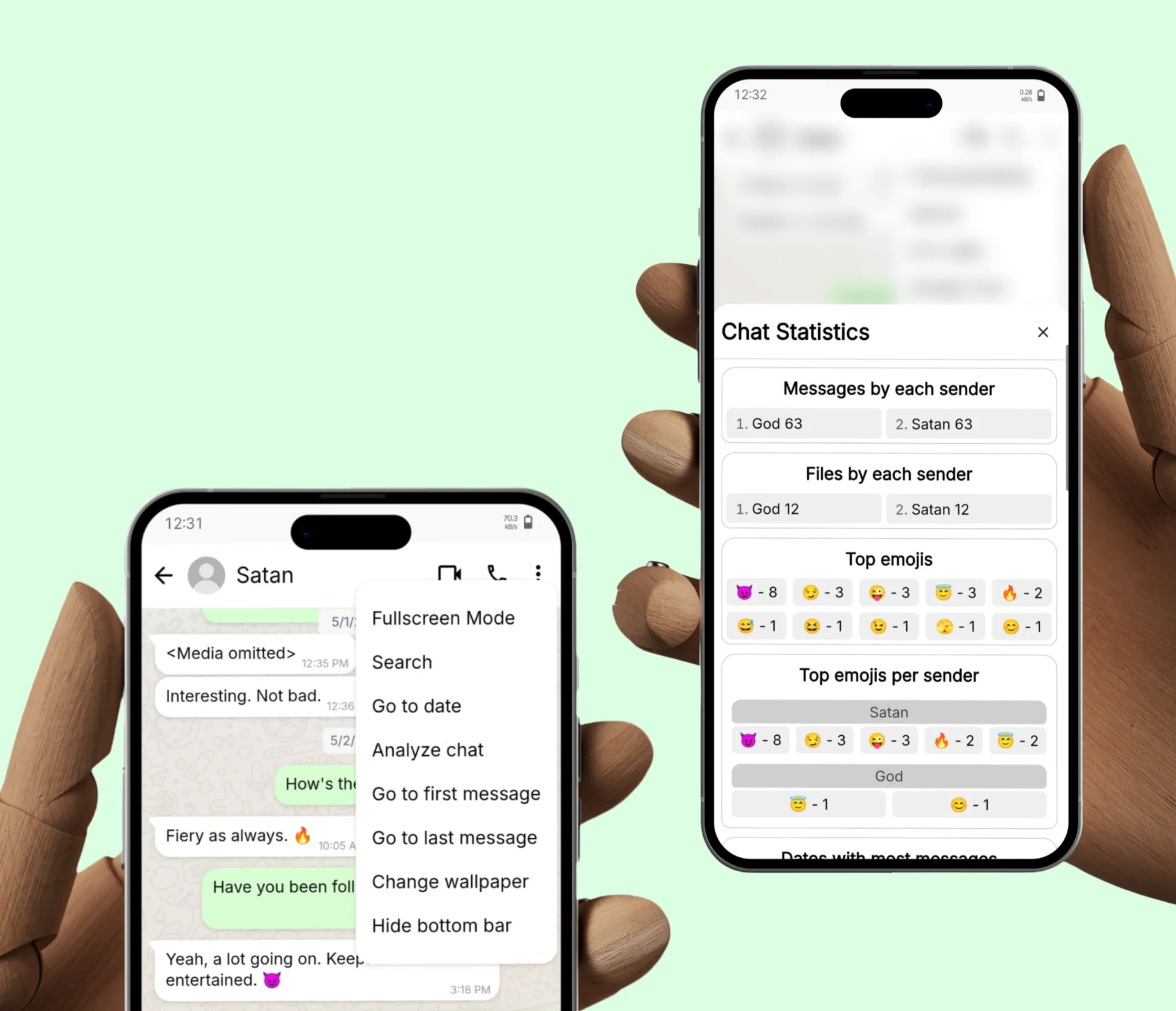 WhatChat Analyzer Screenshot 2